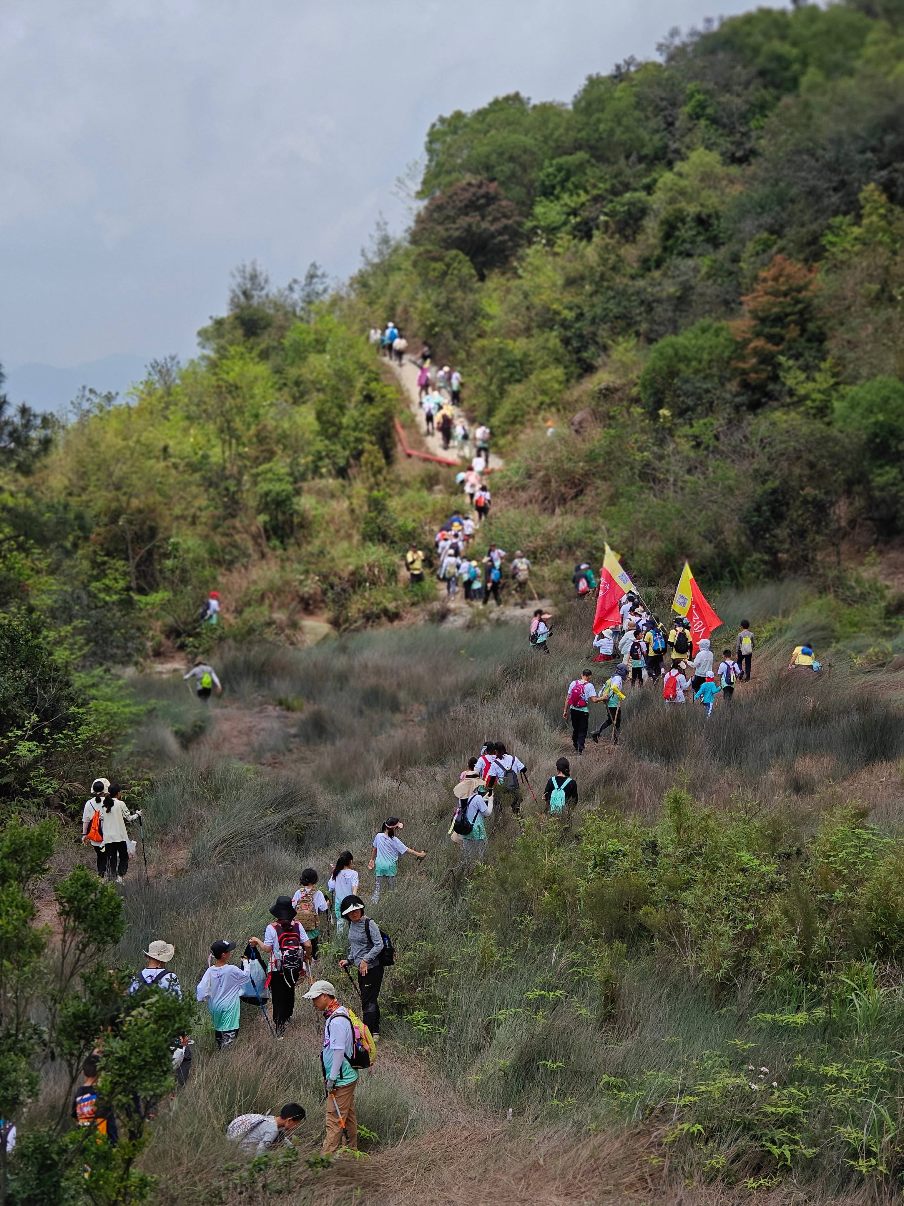 倡导环保理念 共建绿美珠海 第二十届珠海登山健身环保行活动圆满结束(图4)